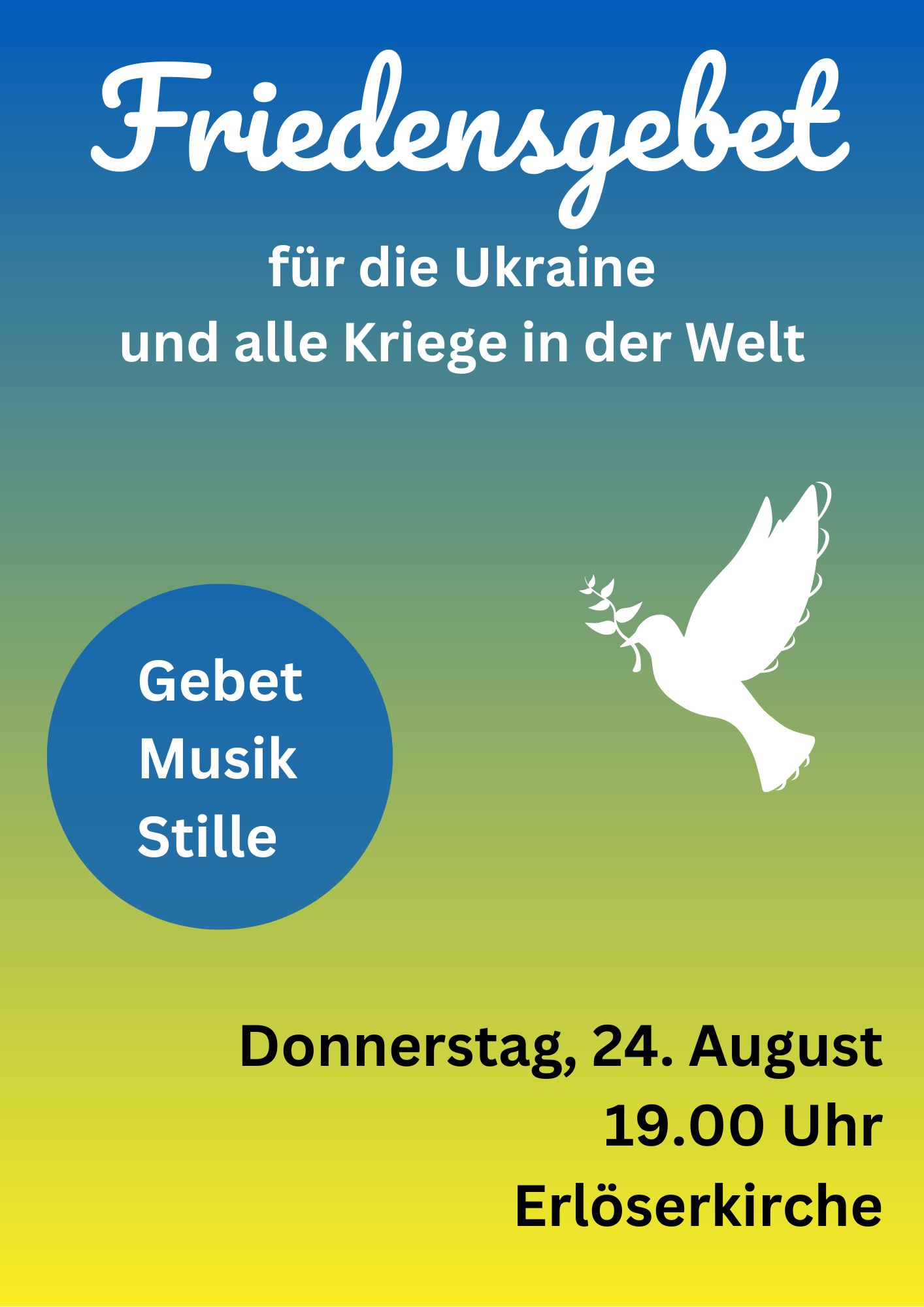 You are currently viewing Friedensgebet am 24. August 2023