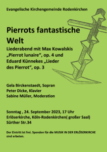 Read more about the article Konzert Pierrots fantastische Welt