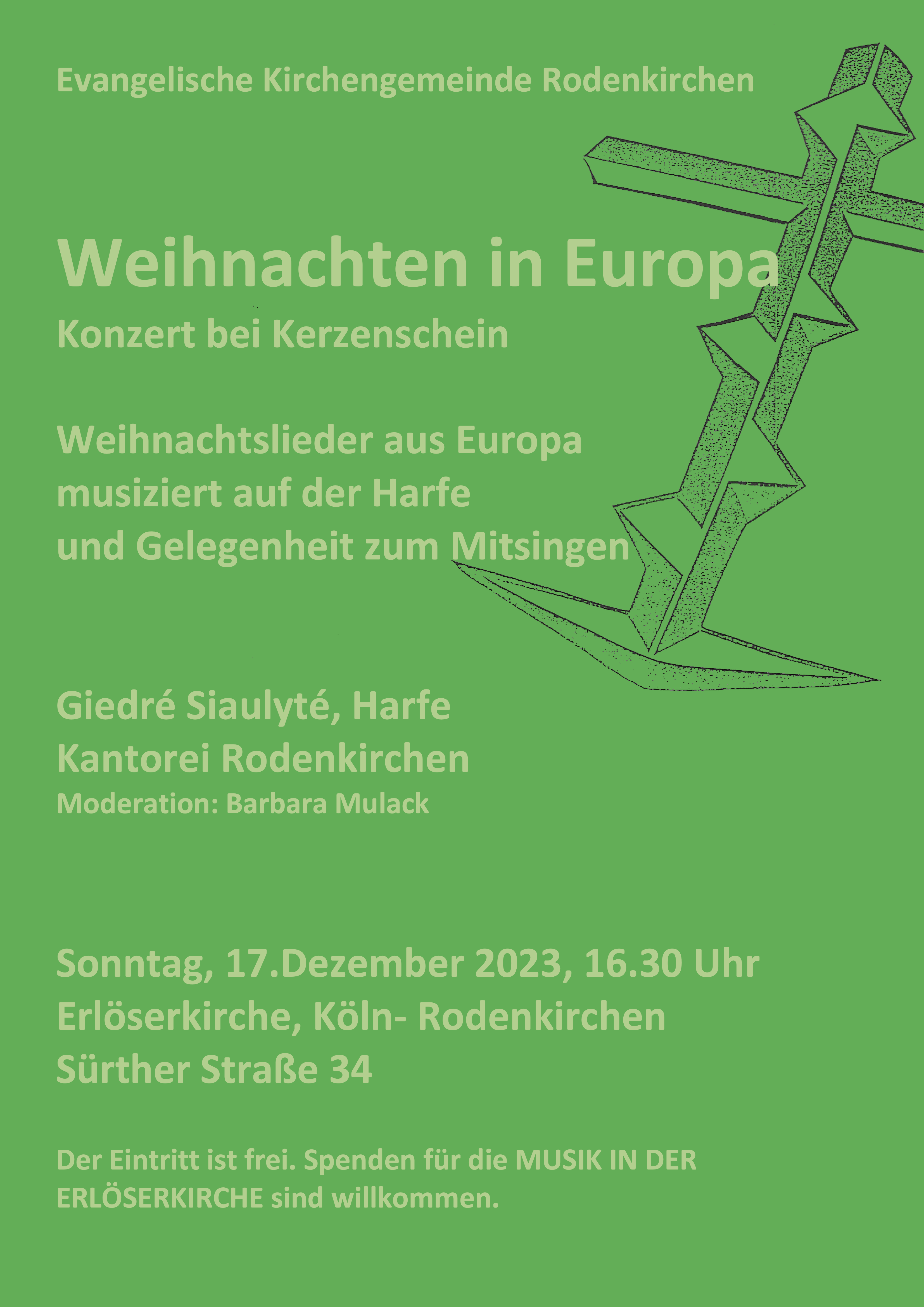 Read more about the article Konzert Weihnachten in Europa