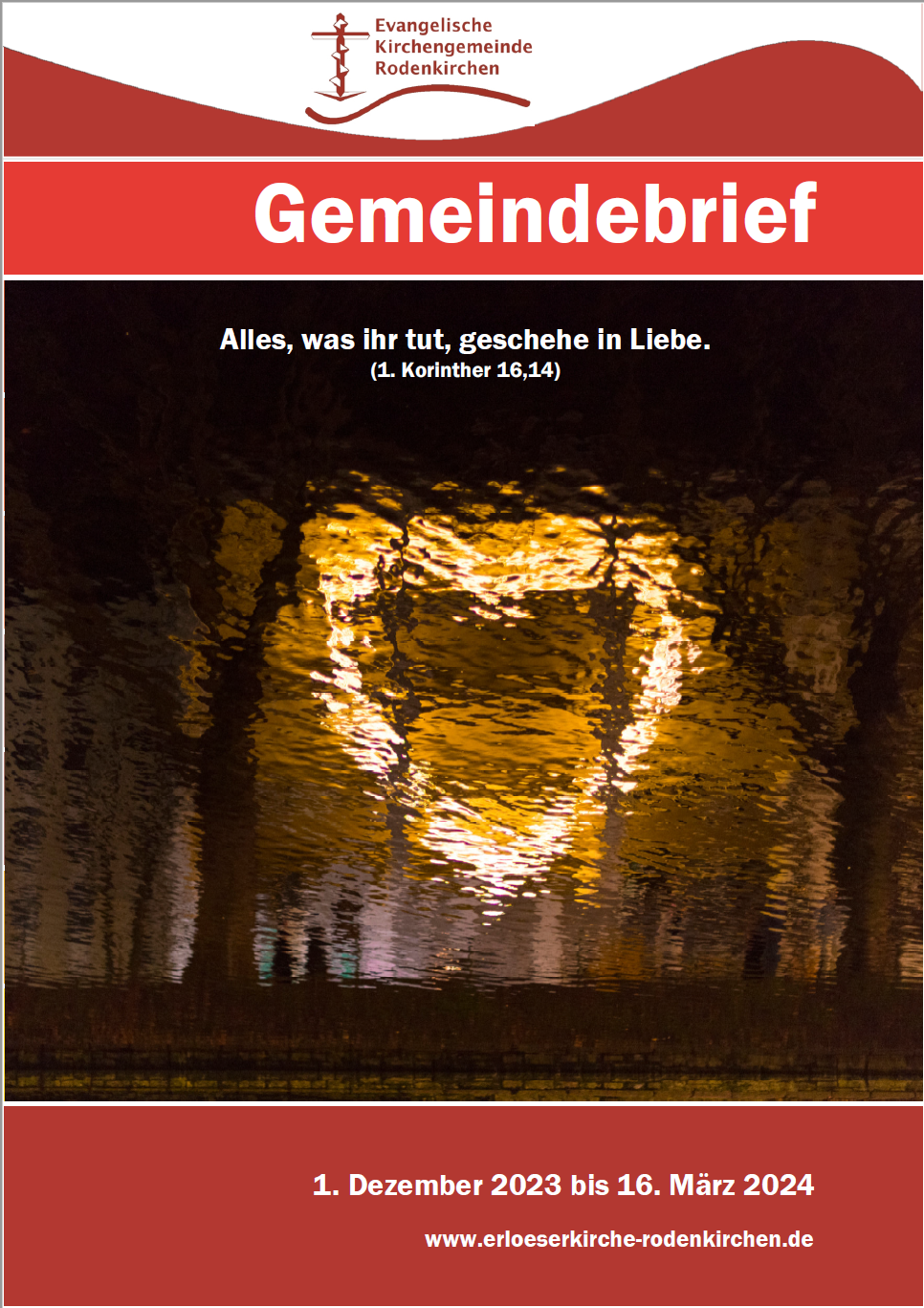 Neuer Gemeindebrief ab 1. Advent