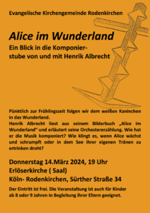 Read more about the article Alice im Wunderland – Lesung mit Musik