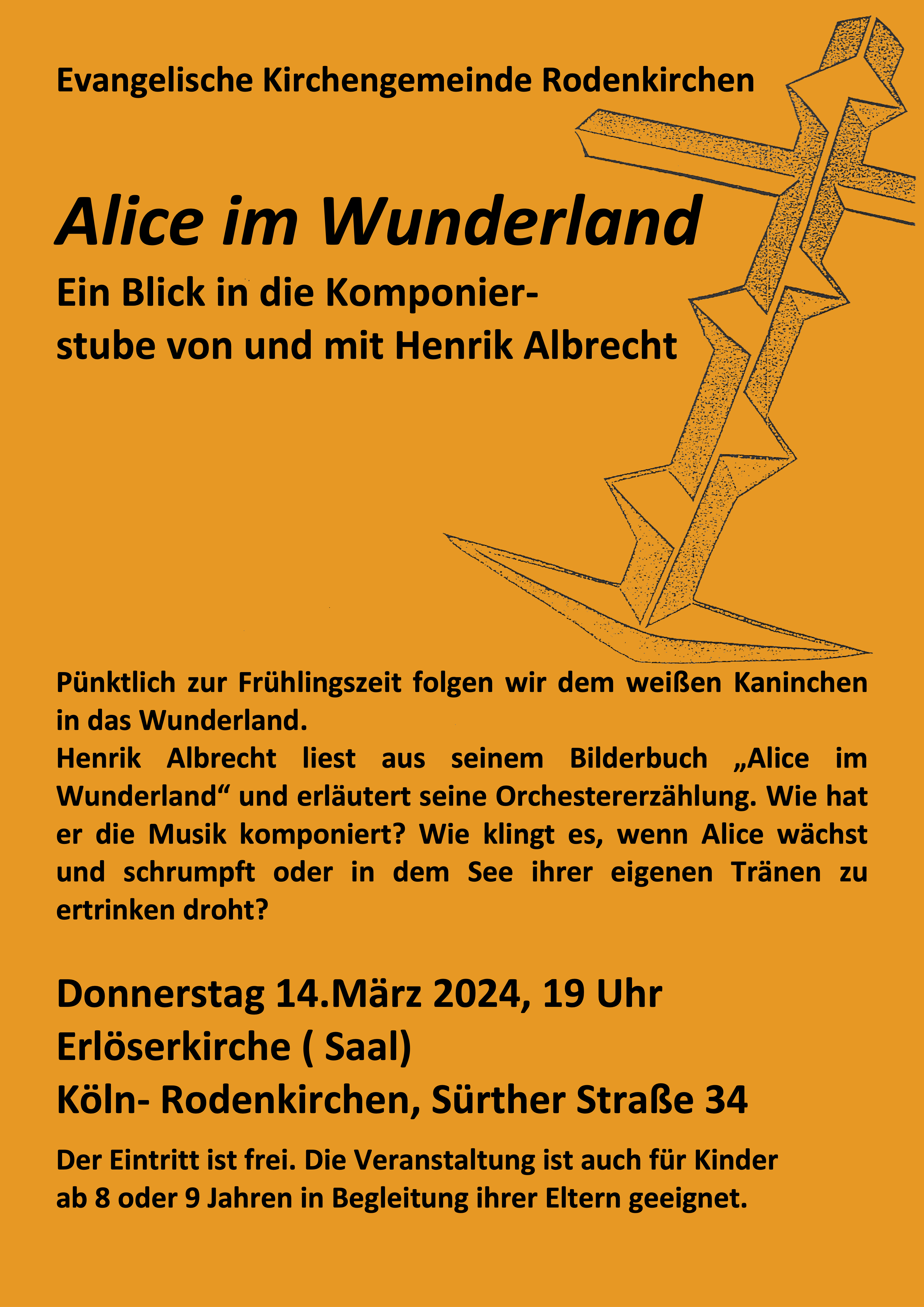 Read more about the article Alice im Wunderland – Lesung mit Musik