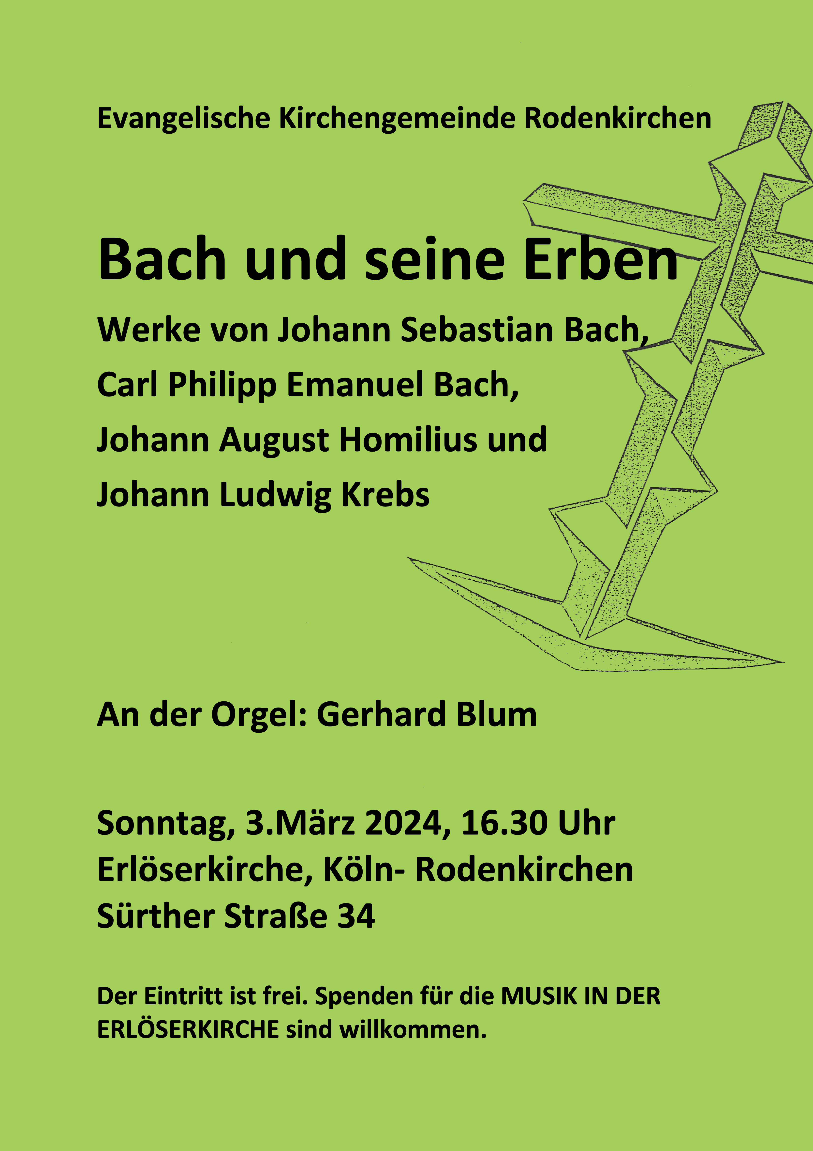 Read more about the article Orgelkonzert Bach und seine Erben