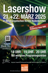 Read more about the article Lasershow in der Erlöserkirche