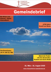 Read more about the article Gemeindebrief ab 31. März 2025