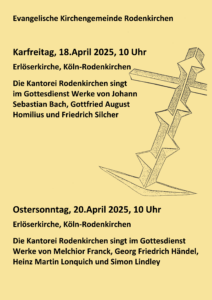 Read more about the article Gottesdienste an Karfreitag und Ostern