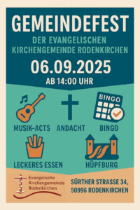 Read more about the article Einladung zum Gemeindefest