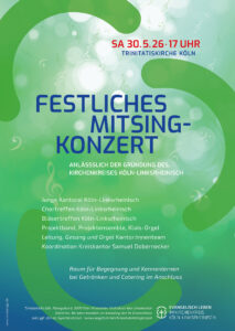 Read more about the article Festliches Mitsingkonzert am 30.05.2026